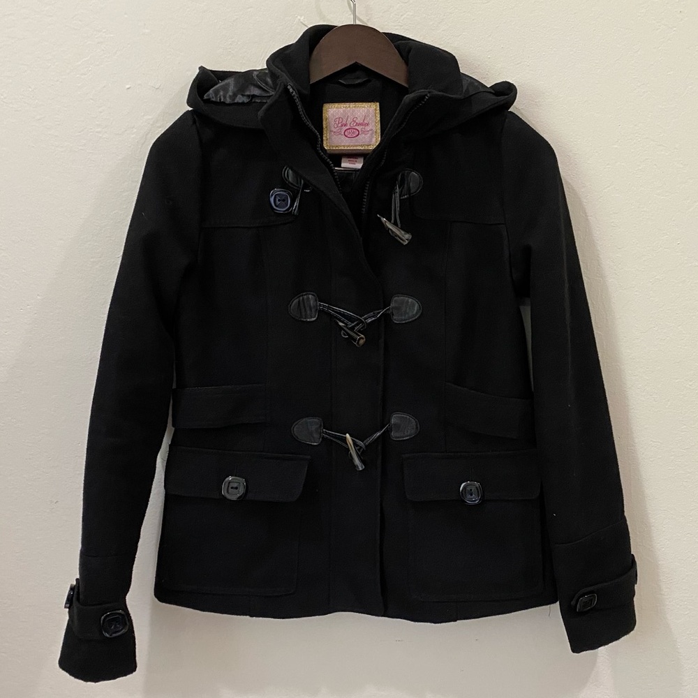 PINK ENVELOPE | Pea Coat Detachable Hood